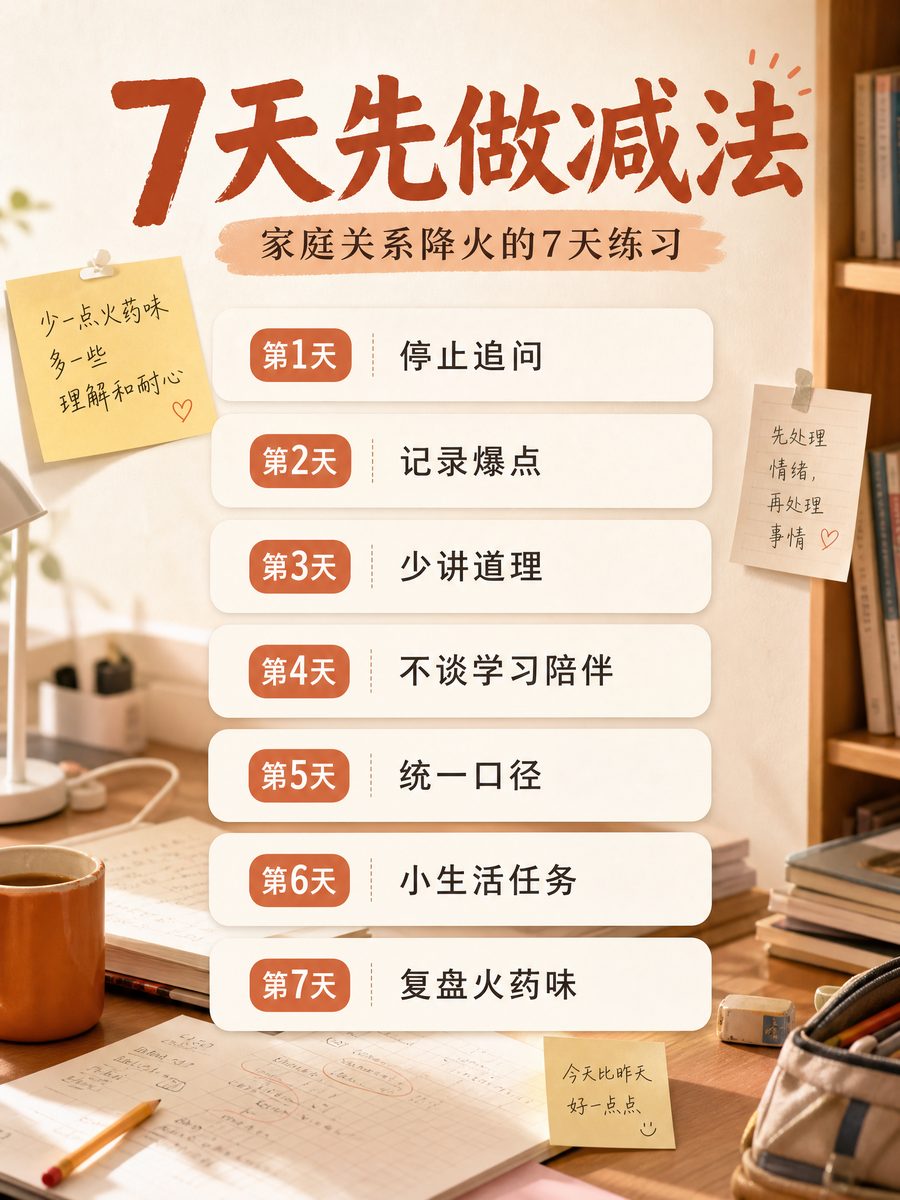 7天先做减法